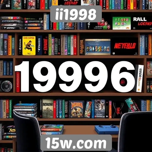 Explorando a biblioteca de jogos do ii1998