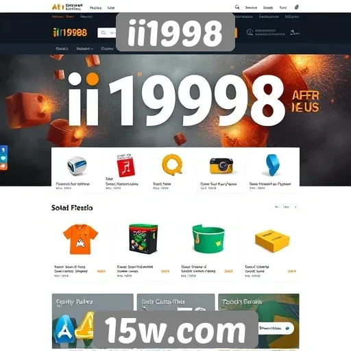 Design moderno e intuitivo do site ii1998