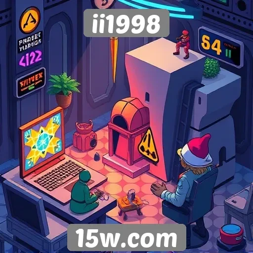 Desempenho de jogos online no ii1998